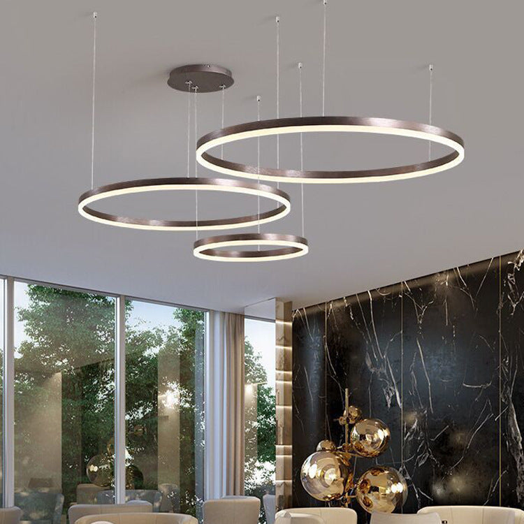 Living Room Modern Ring Chandelier