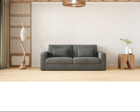 Modern Living Room Gray Sofa  Detachable Covers